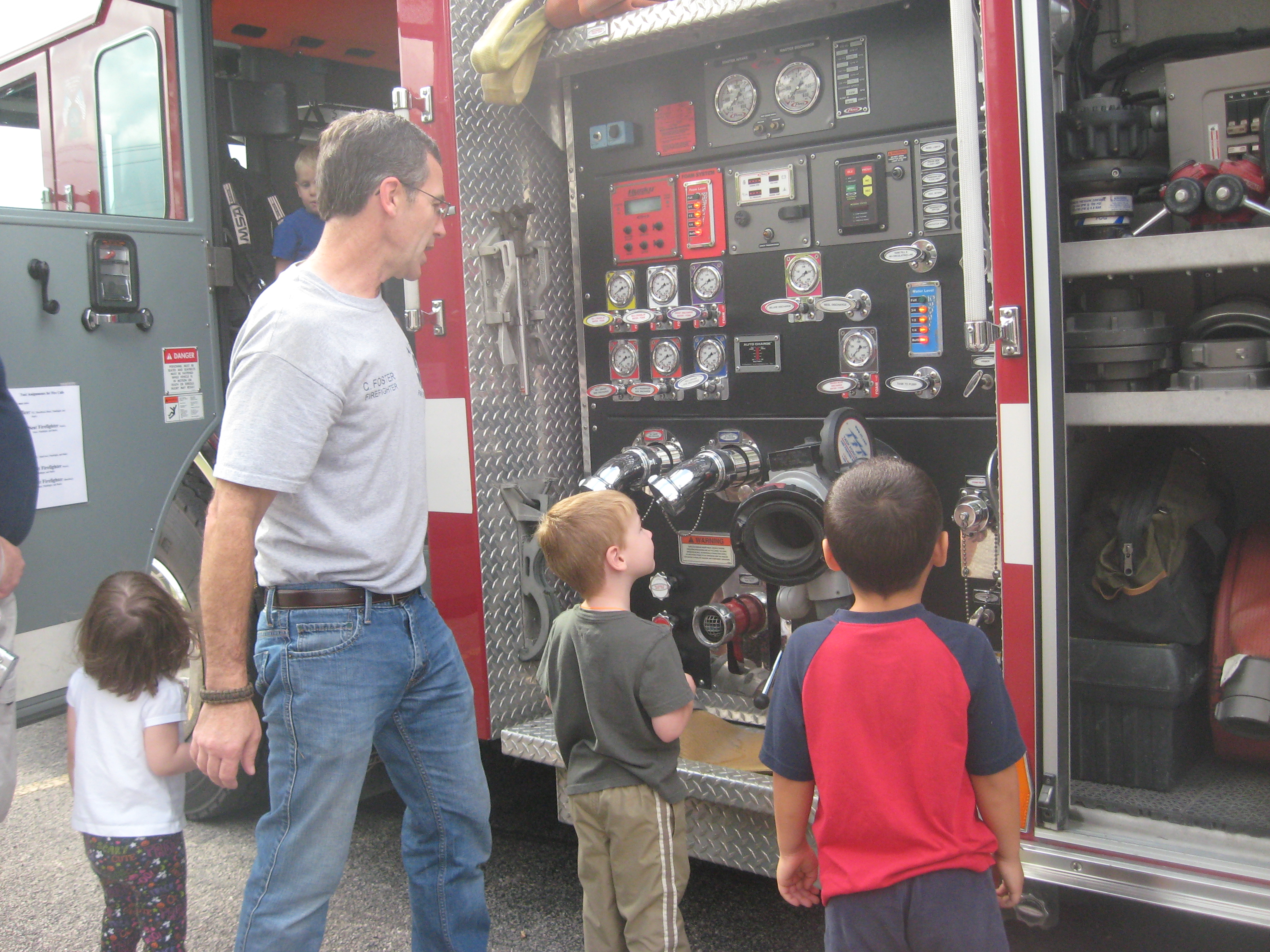Aledo Fire Dept. at EPCL Storytime