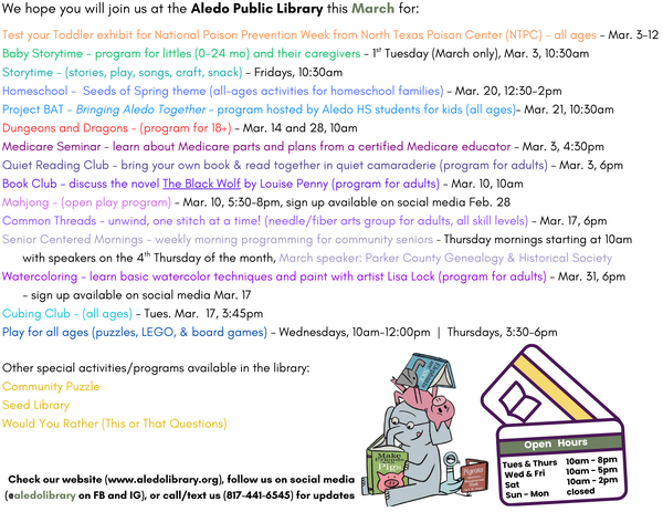 March 2025 Programming Details for APL